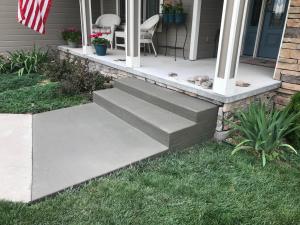 Concrete Stairs Leiker Concrete